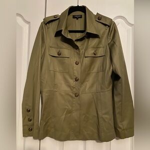 Women's Tan 100% wool Jacket size 42